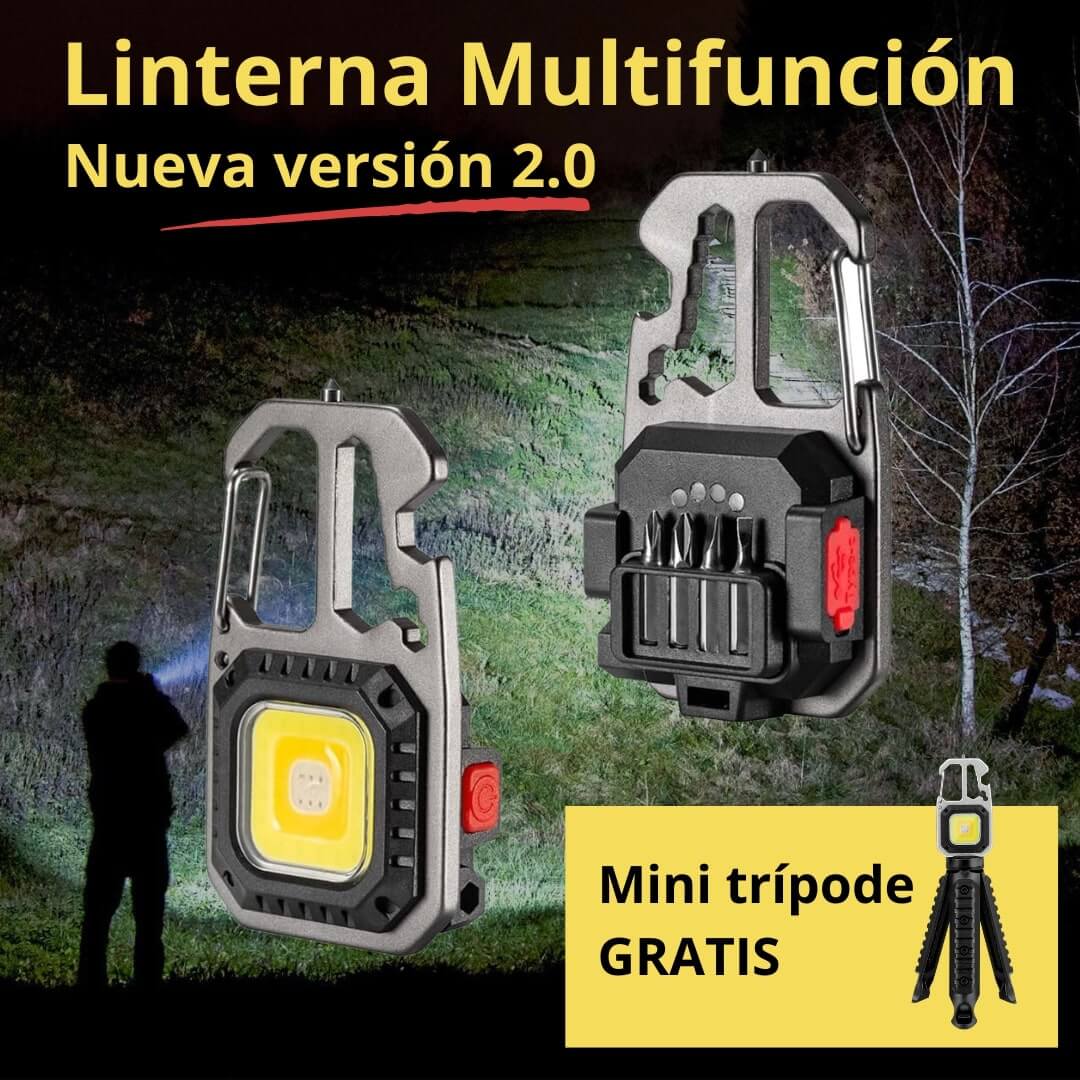 Mini Linterna Salvavidas Multifunción 2.0