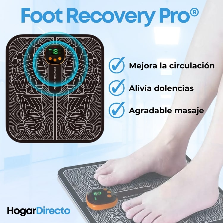 FootRecovery Pro® - Masajeador de pies recargable